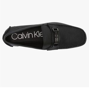 Calvin Klein Black Slip-On Bit Loafers